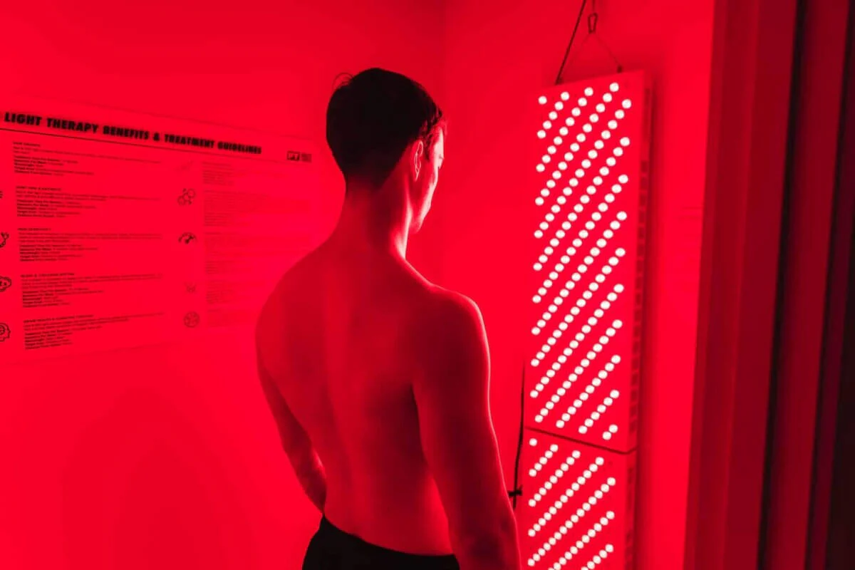 red light therapy light