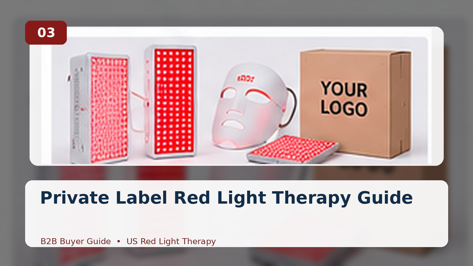 Private Label Red Light Therapy Guide: How to Build Your Own Brand