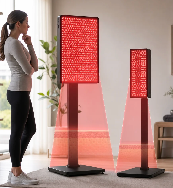 Red Light Therapy Panel Wattage vs Irradiance: What Should You Compare?
